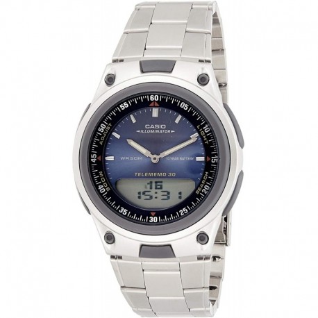 Reloj Hombre Casio AQ180WD-7BV Original (Importación USA)