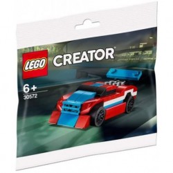 LEGO Creator Race Car Red White Blue polybag 30572