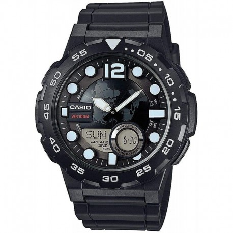 Reloj Hombre Casio Collection AEQ-100W-1AVEF (Importación USA)