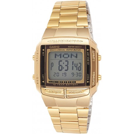 Reloj Mujer Casio Teleo Quartz Mineral Crystal DB-360G-9A (Importación USA)