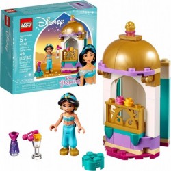 LEGO Disney Jasmine's Petite Tower 41158 Building Kit 49 Pieces Discontinued by Manufacturer