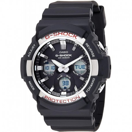 Reloj Hombre Casio G-SHOCK GAS100-1A Black (Importación USA)