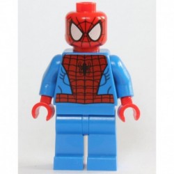 LEGO Marvel Super Heroes Minfigure Spider-Man Black Web Pattern