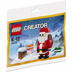 LEGO Creator 30478 Jolly Santa Christmas Polybagged 74 Piece Set