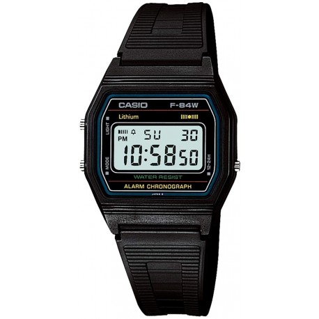 Reloj Casio Standard Digital F-84W-1 [Japan Imports] (Importación USA)