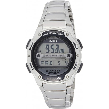 Reloj Hombre Casio General Digital W-756D-1AVDF - WW (Importación USA)