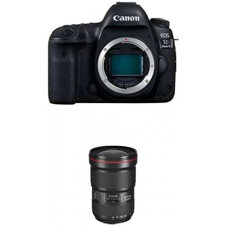 Camara Canon EOS 5D Mark IV Full Frame Digital SLR Camera Body EF 16-35mm f/2.8L III USM Lens
