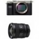 Camara Sony Alpha 7C Full-Frame Mirrorless Camera Silver FE 20mm F1.8 G Large-Aperture Ultra-Wide Angle Lens Model SEL20F18G