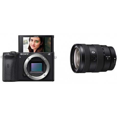 Camara Sony Alpha A6600 Mirrorless Camera SEL1655G 16-55mm F2.8 G Standard Zoom APS-C Lens