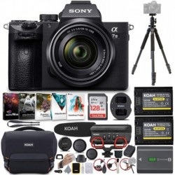 Camara Sony Alpha a7 III Digital Camera 28-70mm Lens and Accessory Bundle
