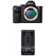 Camara Sony Alpha a7II Interchangeable Digital Lens Camera Body Only BC-TRW W Series Battery Charger
