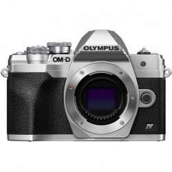Camara OM Digital Solutions OM-D E-M10 Mark IV Silver Camera Body