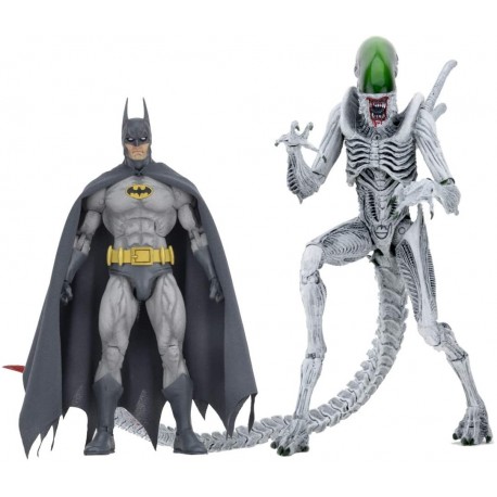 Figura NECA Batman/Aliens - 7" Scale s Batman and "Joker" Alien 2-Pack