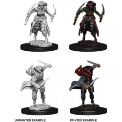 Figura Marvel D&D Nolzurs Marvelous Unpainted Miniatures Wave 7 Tiefling Female Rogue