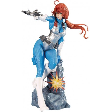 Figura Kotobukiya GI Joe Scarlett Sky-Blue Version Bishoujo Statue Multicolor