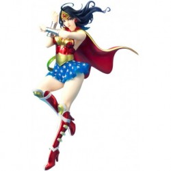 Figura DC Kotobukiya Comics Armored Wonder Mujer 2nd Edition Bishoujo Statue 1/7 Scale
