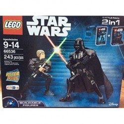 LEGO 66536 Buildable Darth Vader and Luke Skywalker Combo Pack