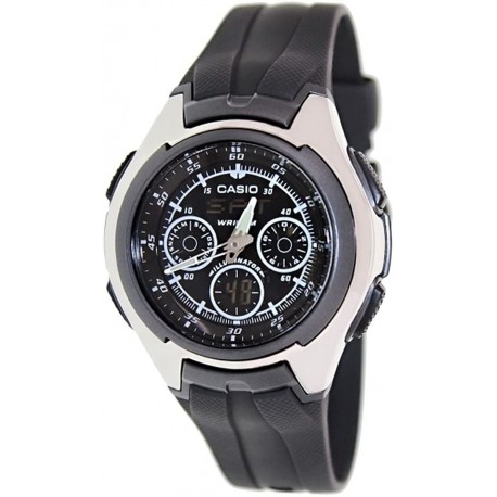 Reloj Hombre Casio AQ163W-1B1V (Importación USA)