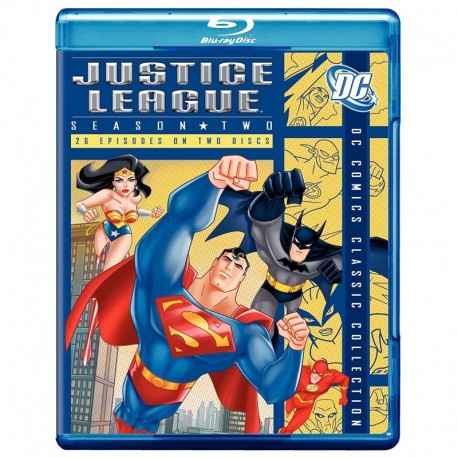 Justice League Season 2 DC Comics Classic Collection Blu-ray
