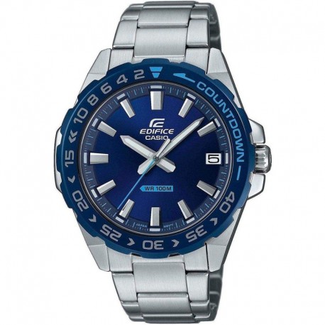 Reloj Hombre Casio Edifice Classic EFV-120DB-2AVUEF Blue (Importación USA)