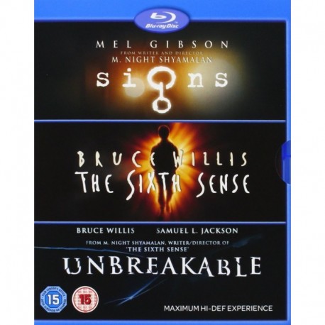 M Night Shyamalan Collection Signs/The Sixth Sense/Unbreakable Blu-ray