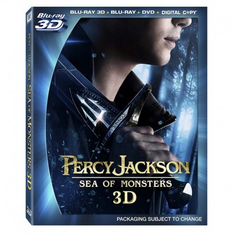 Percy Jackson Sea of Monsters Blu-ray 3D / Blu-ray / DVD Digital Copy