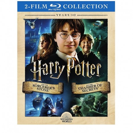 Harry Potter Double Feature Harry Potter and the Sorcerer's Stone / Harry Potter and the Chamber of Secrets Blu-ray