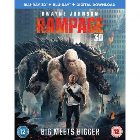Rampage 3D Blu-ray Blu-ray