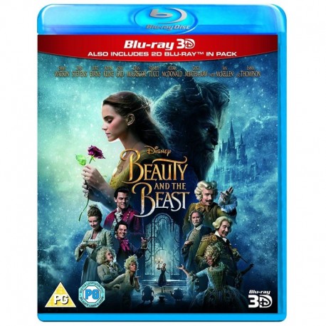 Beauty and The Beast Blu-ray 3D 2D Region Free