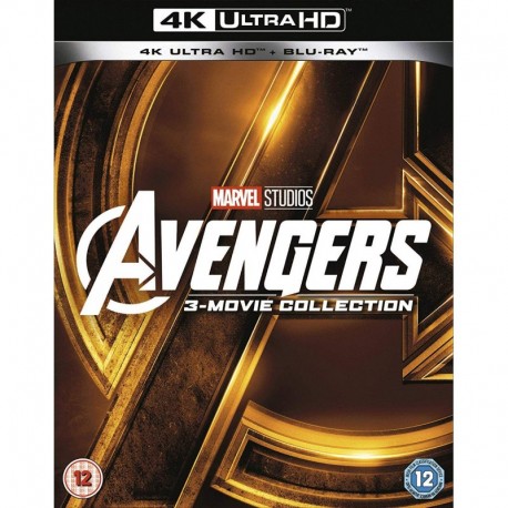 Avengers Collection 1-3 Box-set UHD Blu-ray 2018 Region Free