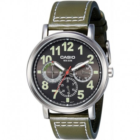 Reloj Hombre Casio MTP-E309L-3AVDF (A1171) Original (Importación USA)