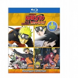 Naruto Shippuden The Movie Rasengan Collection 4pk/BD Blu-ray