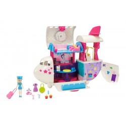 Polly Pocket El Jet Fabuloso Privado De Polly Mattel Gkl62 (Entrega Inmediata)