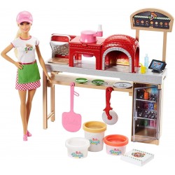 Barbie Pizza Chef Doll And Playset, Blonde (Entrega Inmediata)