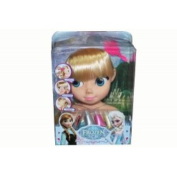 Frozen Muñeca Princesa Cabeza Maquillaje Y Peinados Zt8828 (Entrega Inmediata)