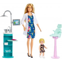 Barbie Dentista Nueva Edición Accesorios Mattel Fxp16 (Entrega Inmediata)
