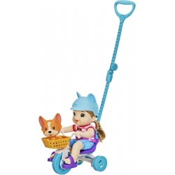 Baby Alive Littles Triciclo De Paseo Hasbro E7410 Muñeca (Entrega Inmediata)