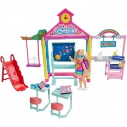 Barbie Club Chelsea ¡hora De Ir A La Escuela! Mattel Ghv80 (Entrega Inmediata)