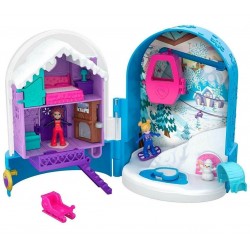 Polly Pocket Cofre Refugio De Nieve Original Mattel Fyr37 (Entrega Inmediata)