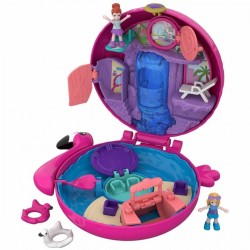 Polly Pocket Cofre Flamingo Flotante Mattel Original Fry38 (Entrega Inmediata)