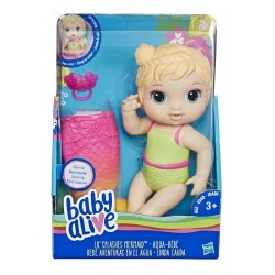 Baby Alive Bebé Aventuras En El Agua Sirena Hasbro Ref E5851 (Entrega Inmediata)
