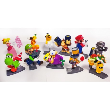 Colección De Lujo 6cm Mario Bros X 11pcs Ref. 208236 (Entrega Inmediata)
