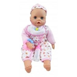 Bebe Con Sonido Accesorio Y Biberón Baby Lovely Xmy8029 (Entrega Inmediata)