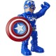 Capitán América 12cm Marvel Super Hero Adventures E7927 (Entrega Inmediata)