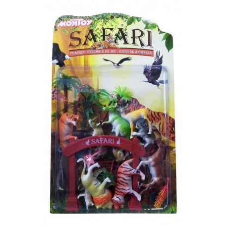 Set De Animales Medianos Domésticos Y Salvajes Juguete (Entrega Inmediata)