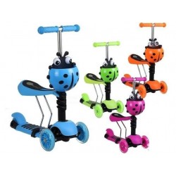 Patineta Scooter 3 En 1 Infantil Asiento Gt-4110b Juego (Entrega Inmediata)