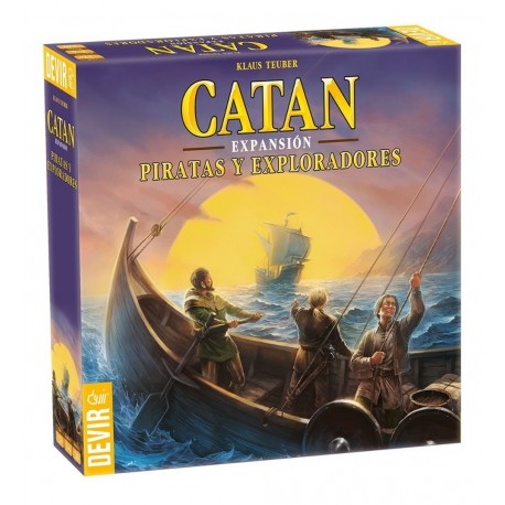Expansión Catan: Piratas Y Exploradores Devir Juego De Mesa (Entrega Inmediata)
