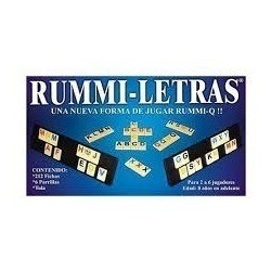 Juego De Mesa: Rummi Letras Niños Juguetes 6053 (Entrega Inmediata)