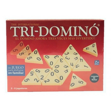 Tri Domino Juegos De Mesa 56 Fichas (Entrega Inmediata)
