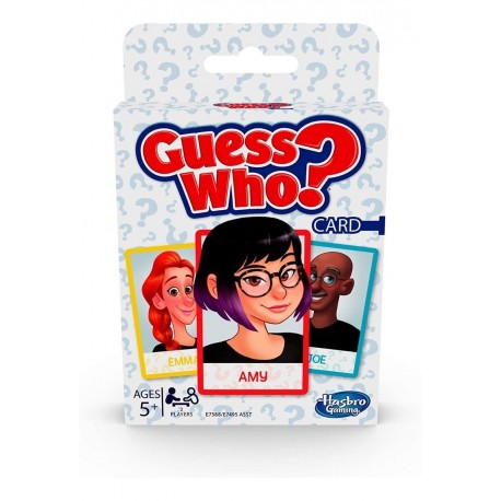 Juego De Cartas Adivina Quién? Hasbro E7588 Juego De Mesa (Entrega Inmediata)